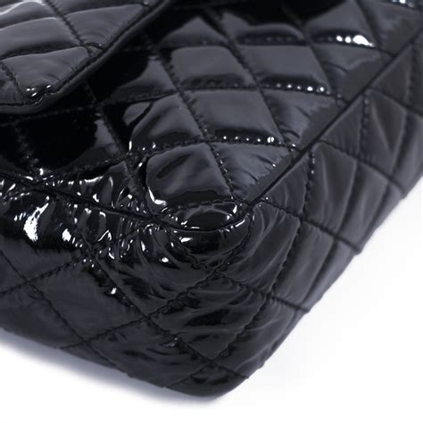 chanel patent leather flap bag|chanel patent leather backpack.